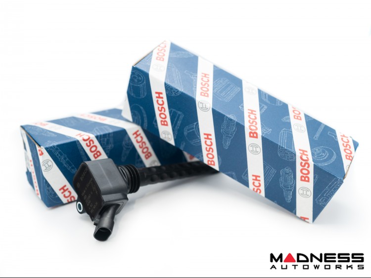 FIAT 500L Ignition Coil Pack Set Alfa Romeo 4C Coils by Bosch 1.4L